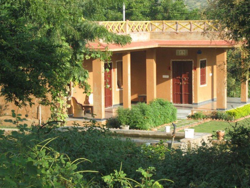 הוילה אודייפור Krishna Ranch מראה חיצוני תמונה